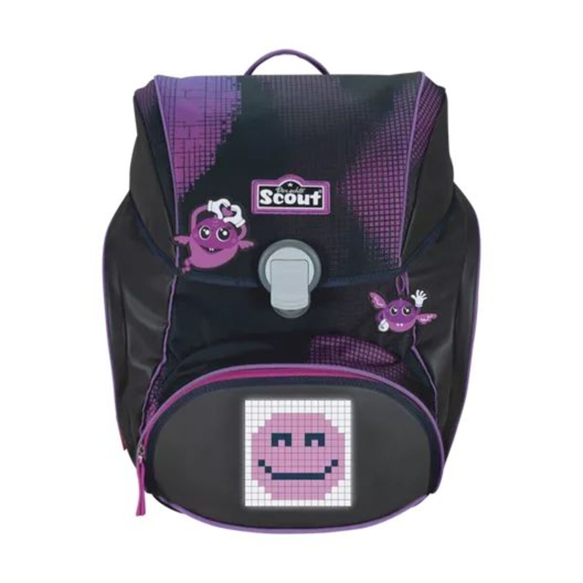 Scout Schulranzen-Set Alpha Set Movie Star Pink Pixel