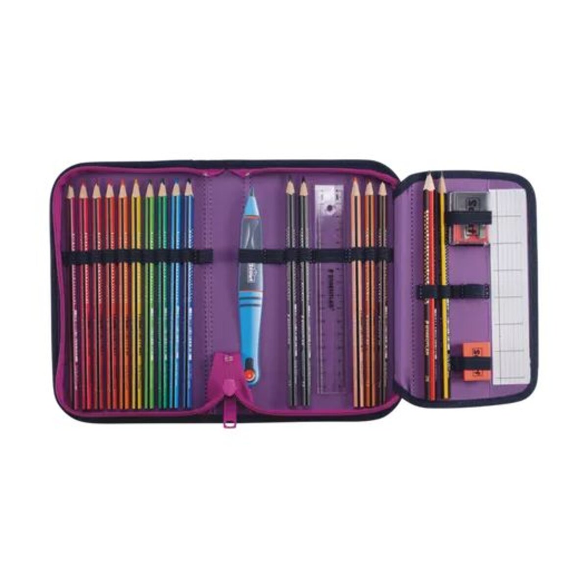 Scout Schulranzen-Set Alpha Set Movie Star Pink Pixel