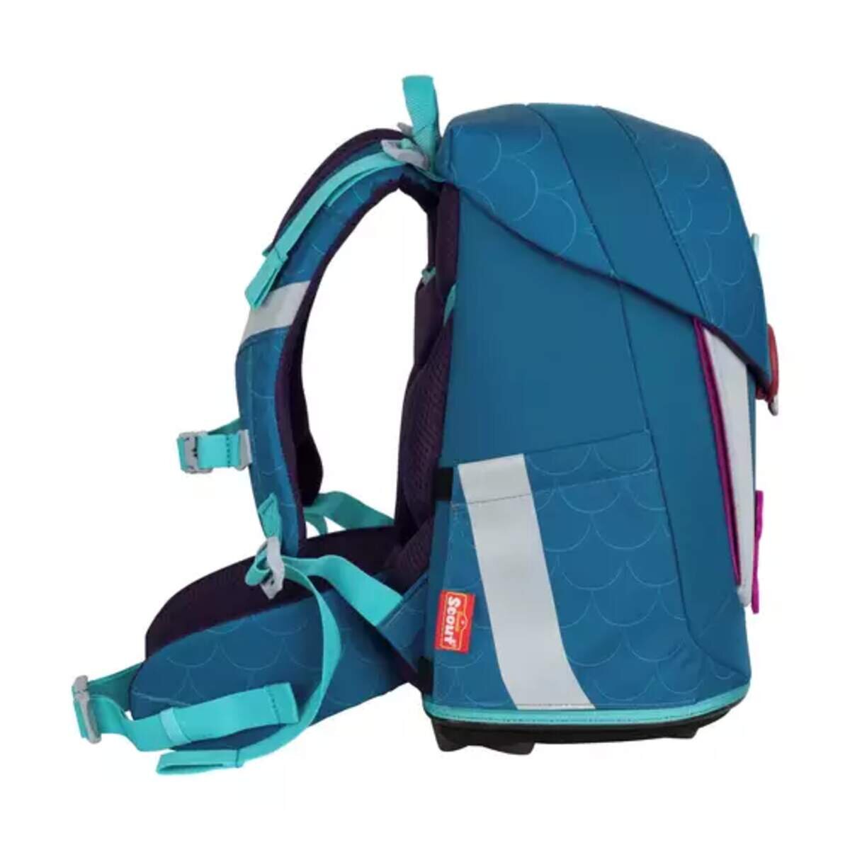 Scout Schulranzenset Sunny II Mermaid, 4-teilig