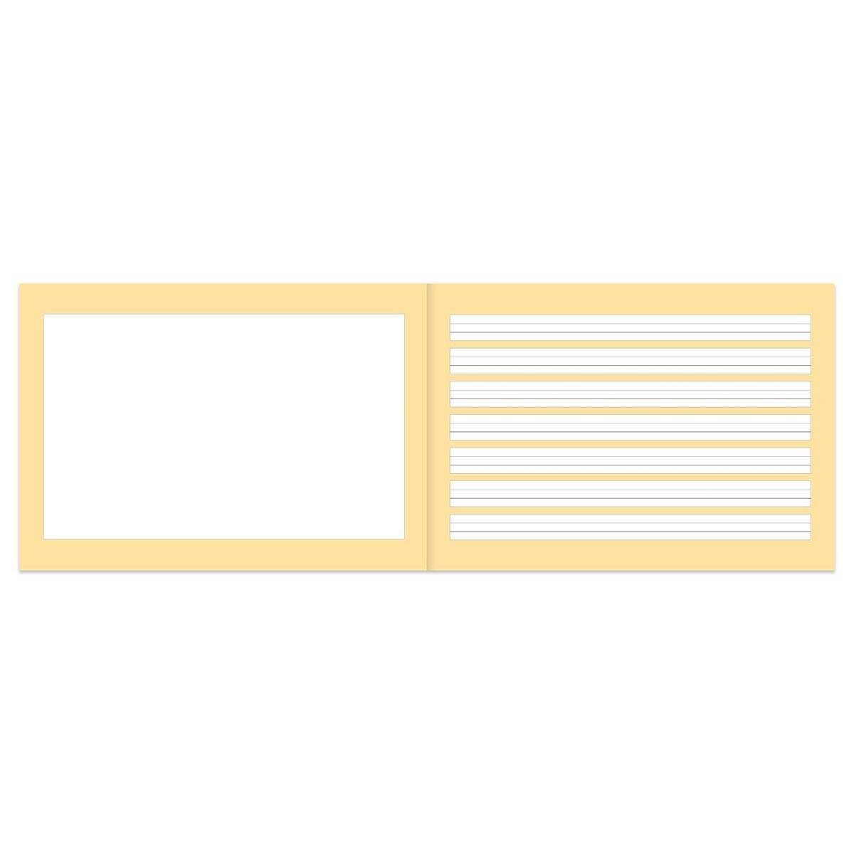Staufen Premium Geschichtenheft Lin1G A5 quer 16 Blatt 90g/qm