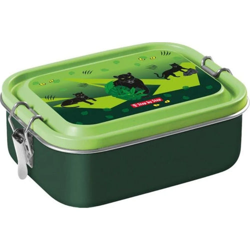 Step by Step Edelstahl-Lunchbox "Black Cat"