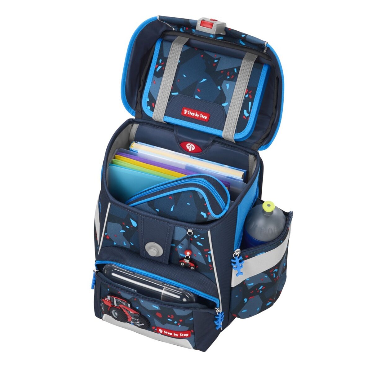 Step by Step SPACE Schulranzen-Set Tractor Freddy, 5-teilig