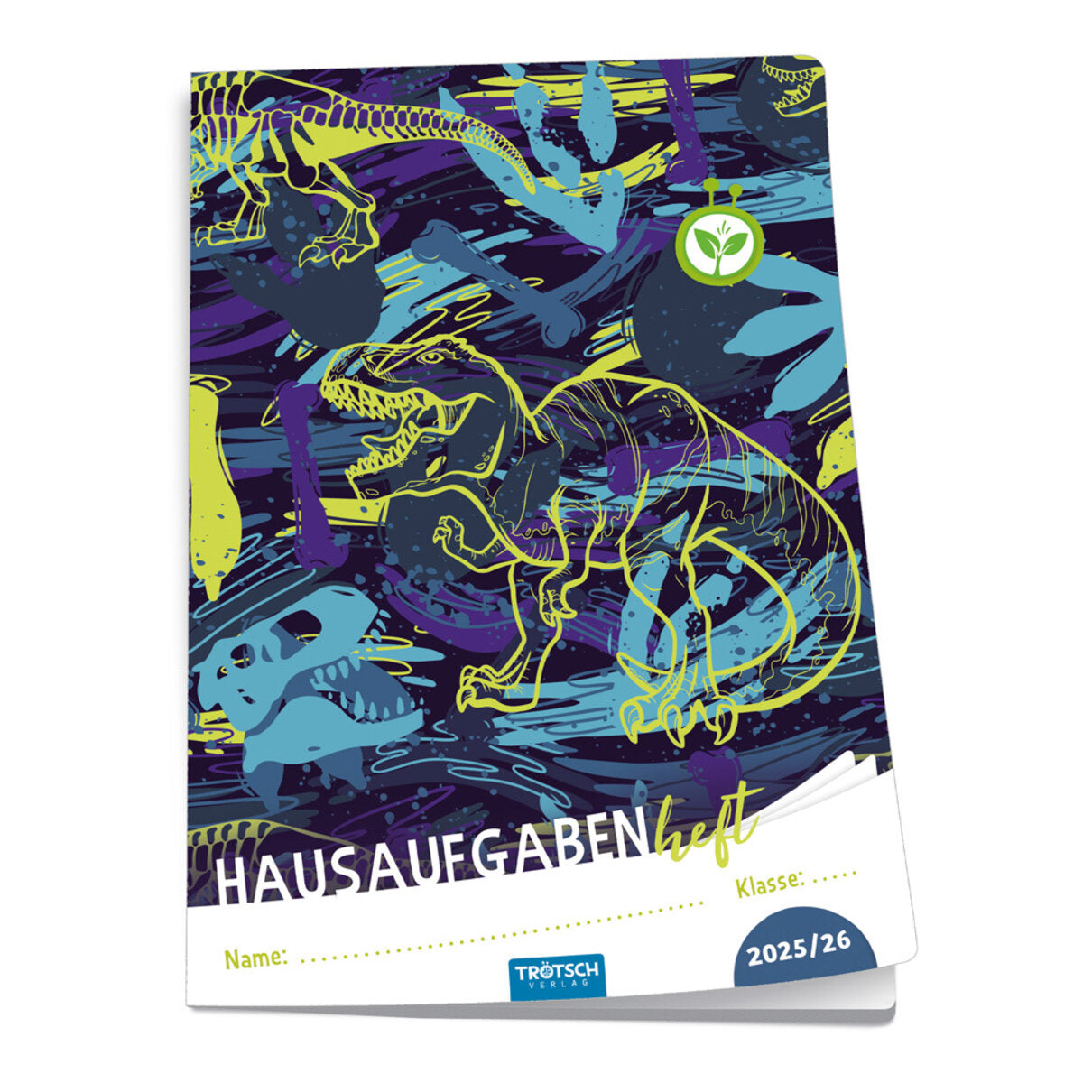 Trötsch Hausaufgabenheft Grundschule T-Rex 2025/2026