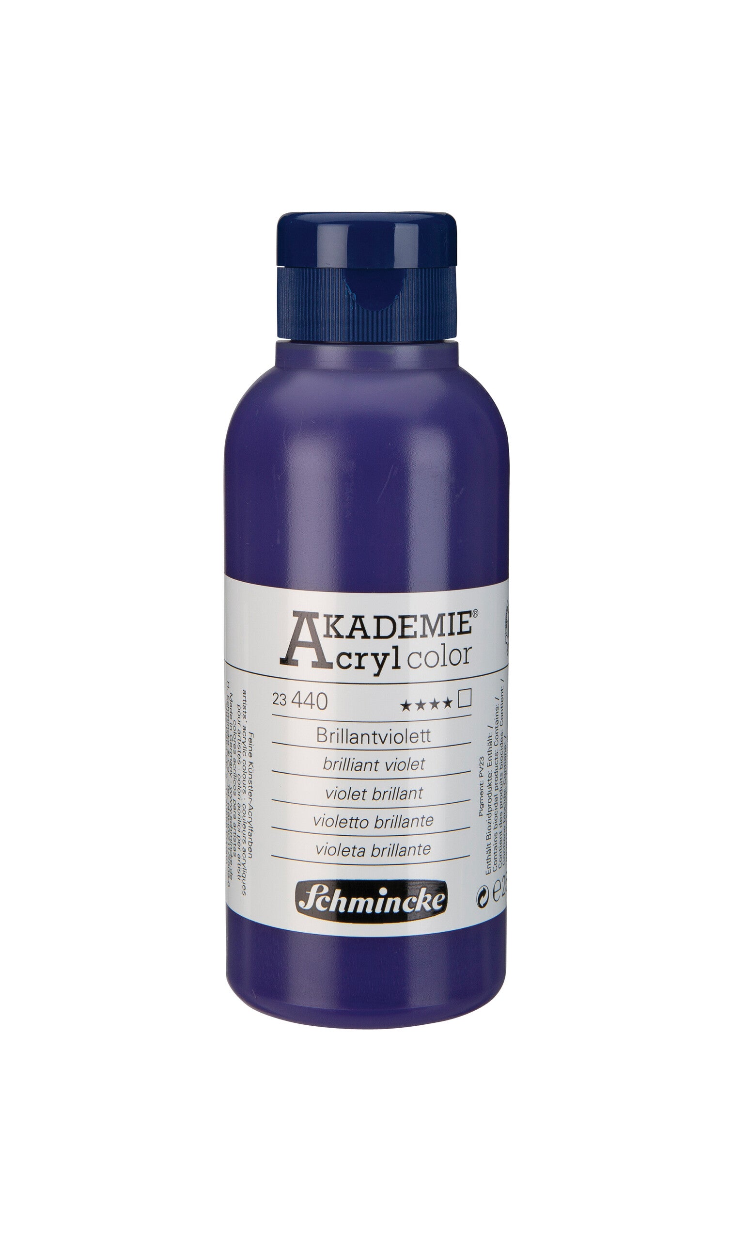 AKADEMIE Acryl color 250ml Brillantviolett