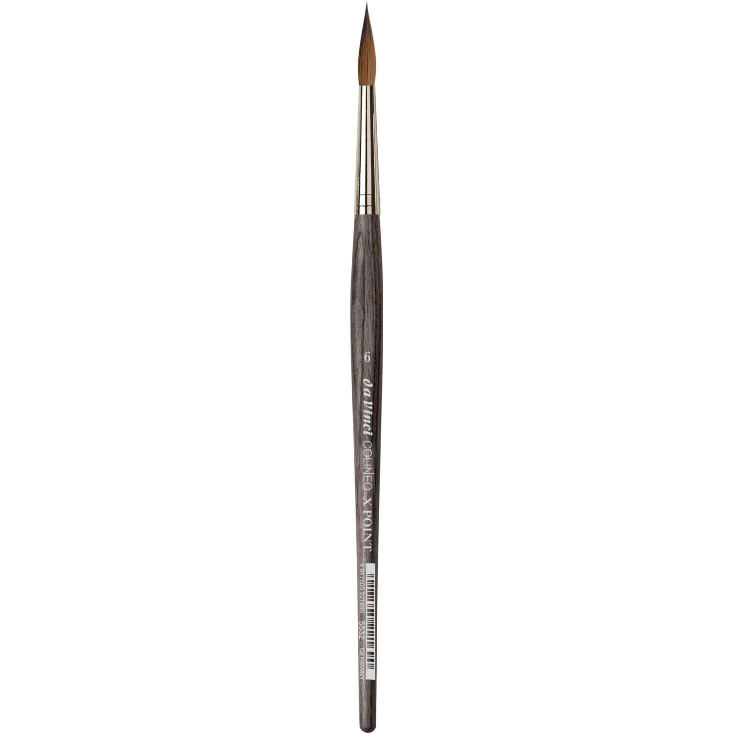 COLINEO X POINT Aquarellpinsel (Serie 5532) – Rund & Extra Spitz gr. 6