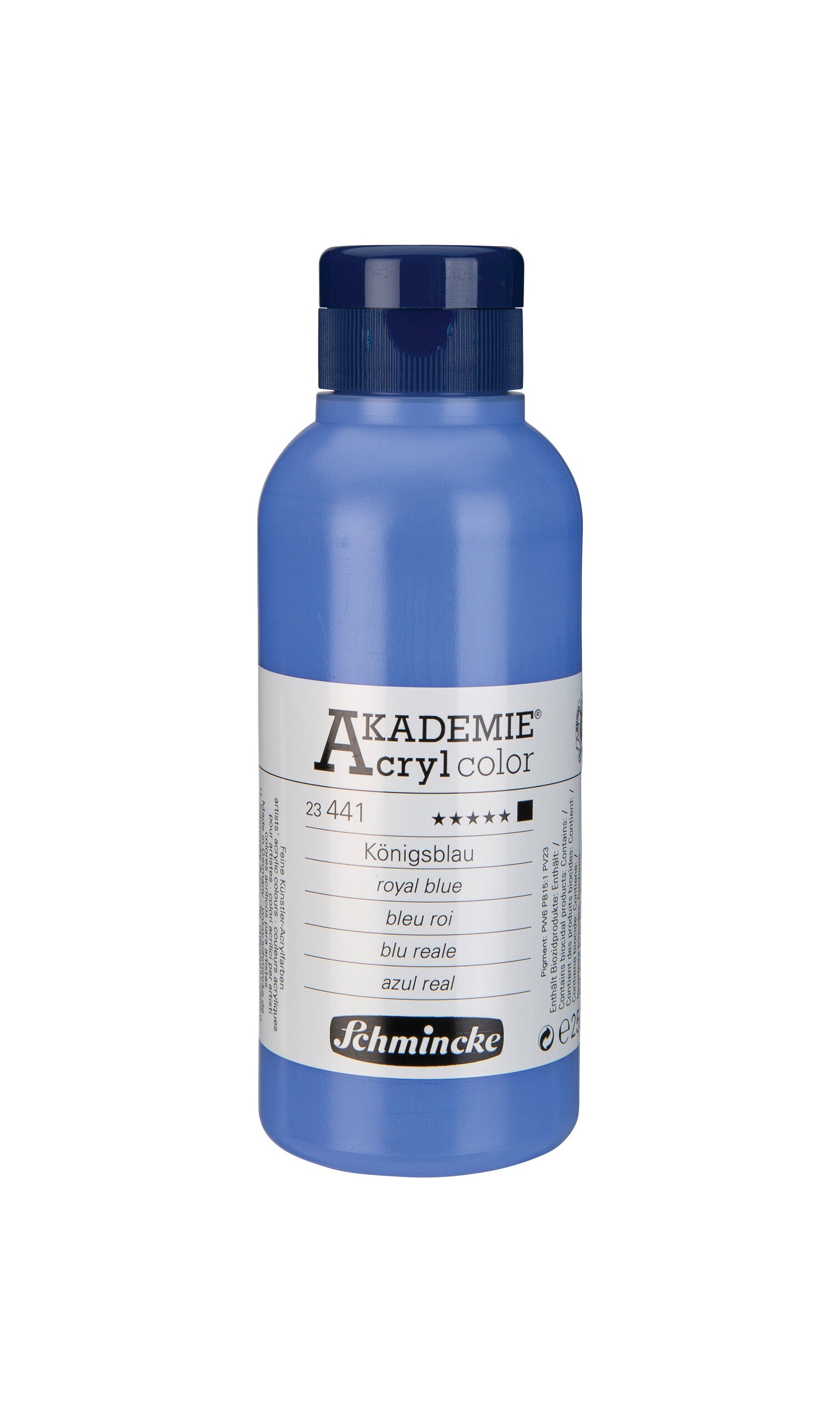 AKADEMIE Acryl color 250ml Königsblau