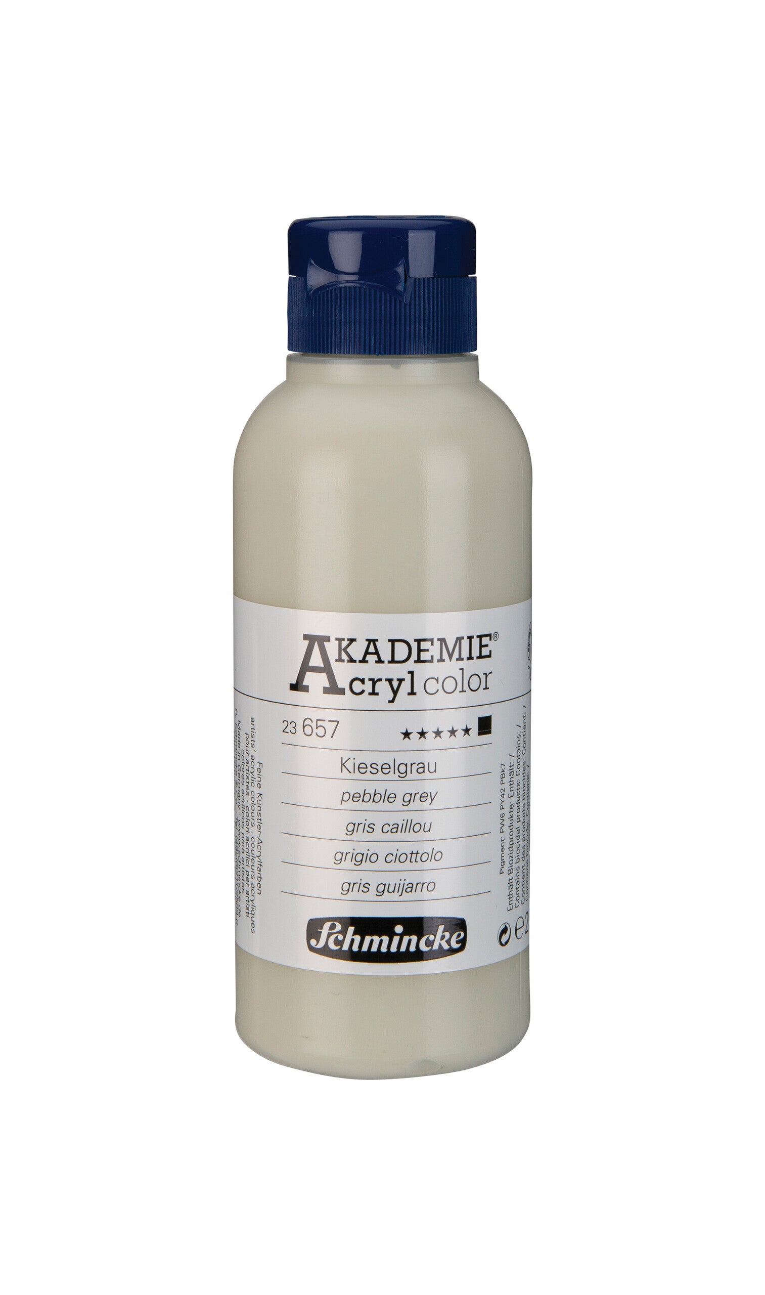 AKADEMIE Acryl color 250ml Kieselgrau