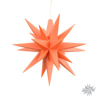 Herrnhuter Miniaturstern Sonderedition 2026 apricot ca. 8cm, Plastik, inkl. LED E5,5