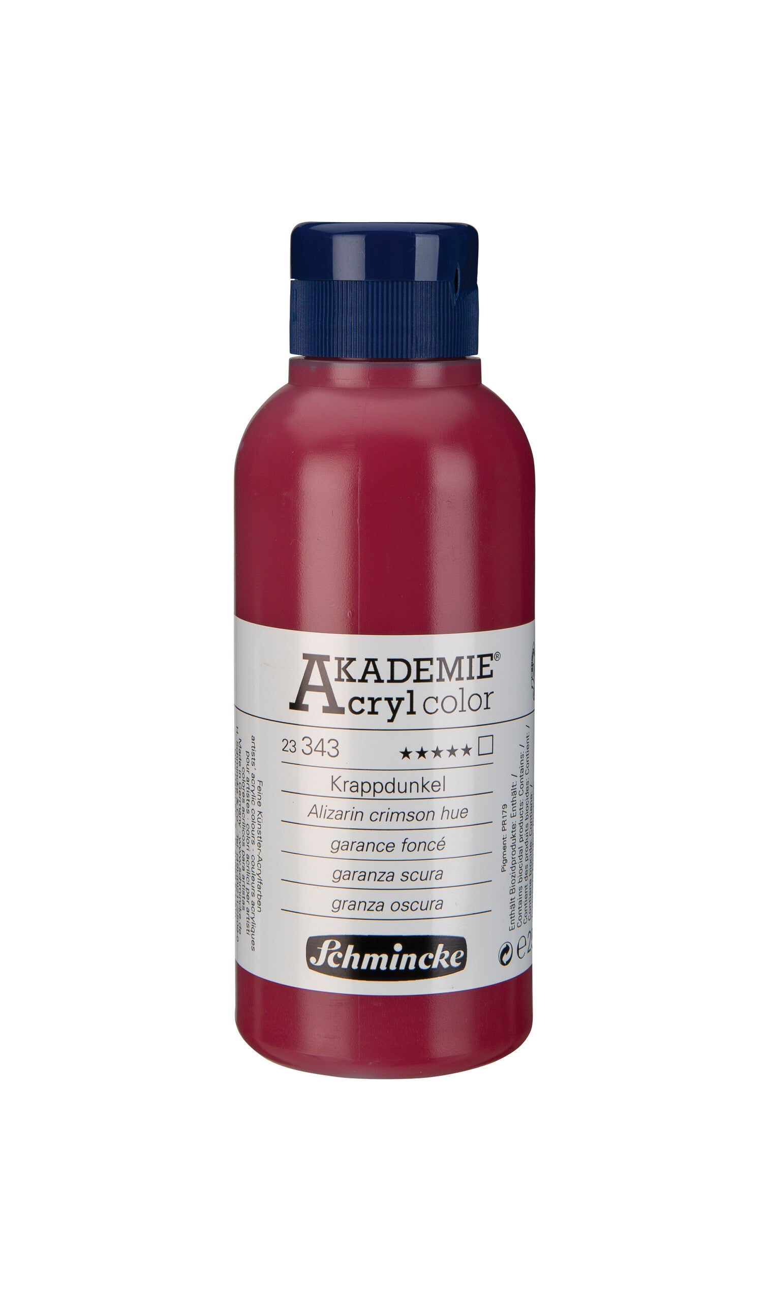 AKADEMIE Acryl color 250ml Krappdunkel