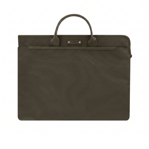 Tasche filofax Microfiber portfolio tote Khaki – Elegante Business- und Laptoptasche