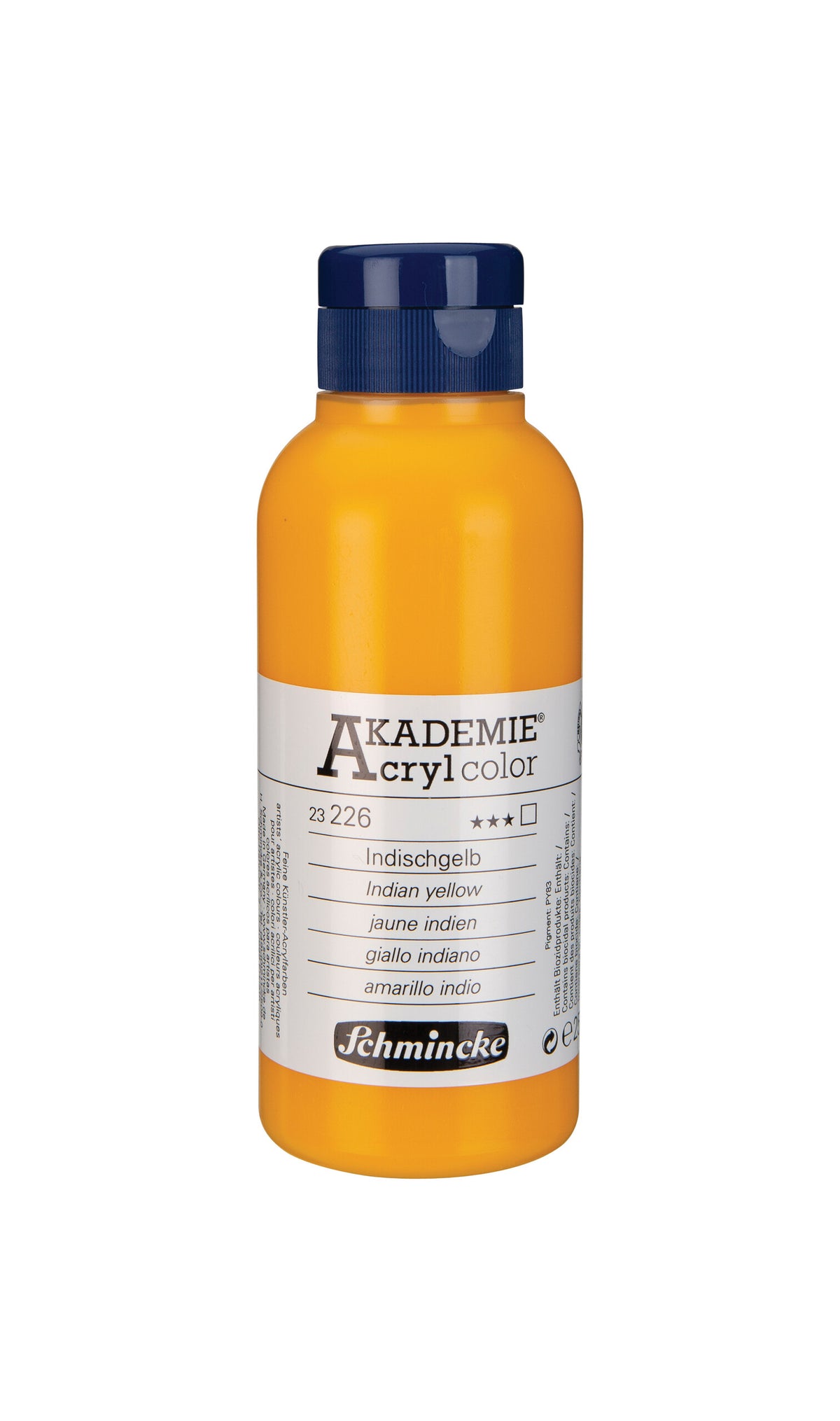 AKADEMIE Acryl color 250ml Indischgelb