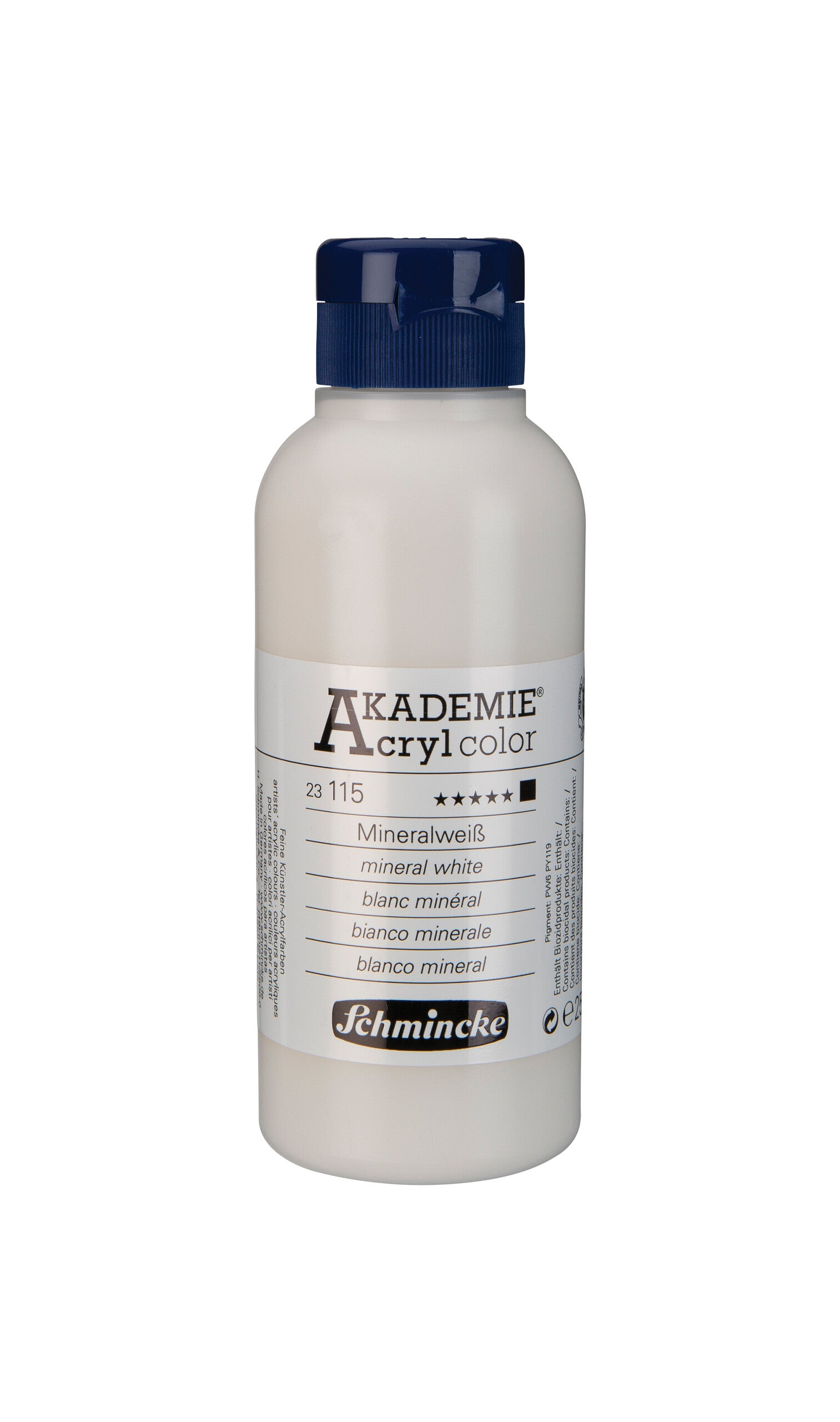 AKADEMIE Acryl color 250ml Mineralweiß