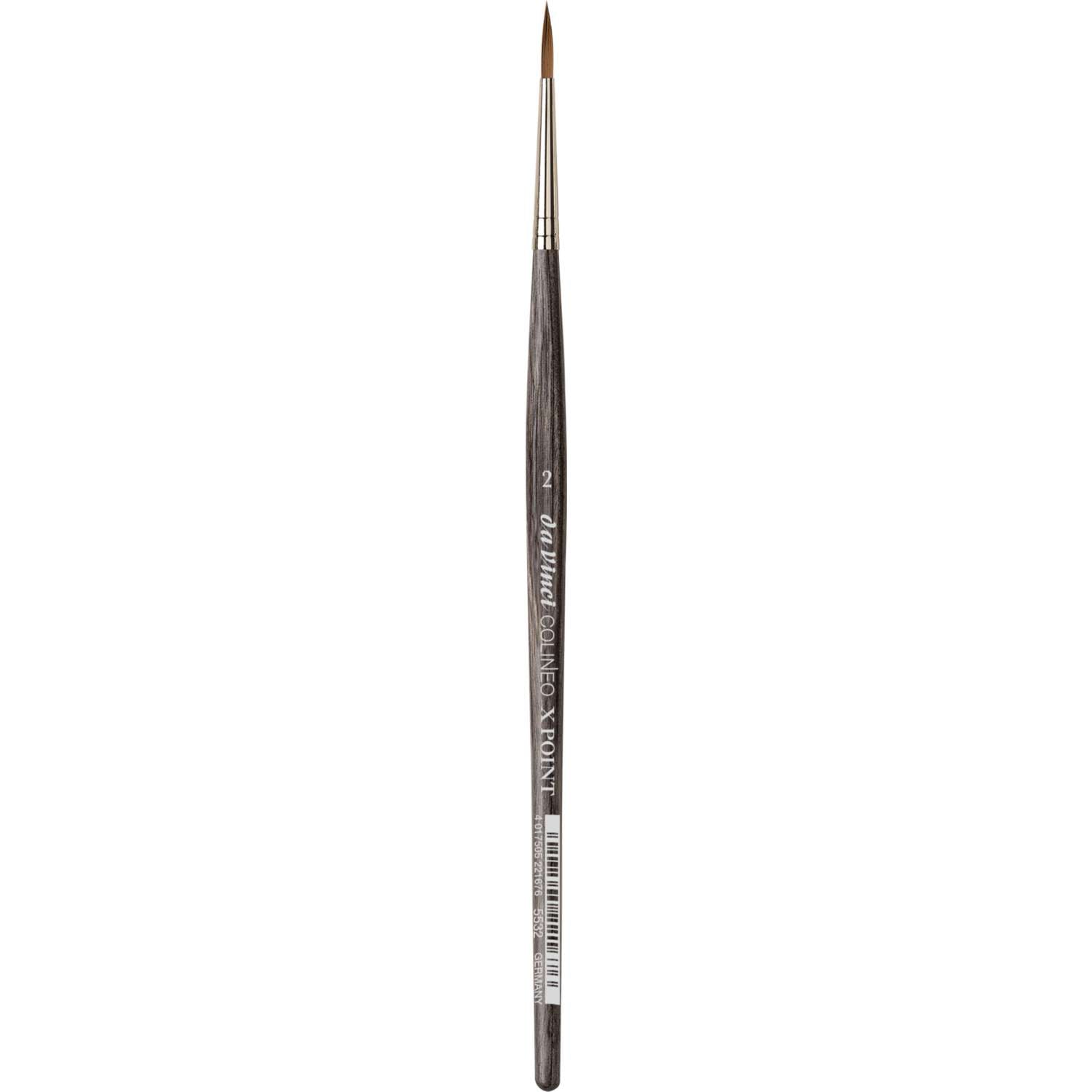 COLINEO X POINT Aquarellpinsel (Serie 5532) – Rund & Extra Spitz gr. 2