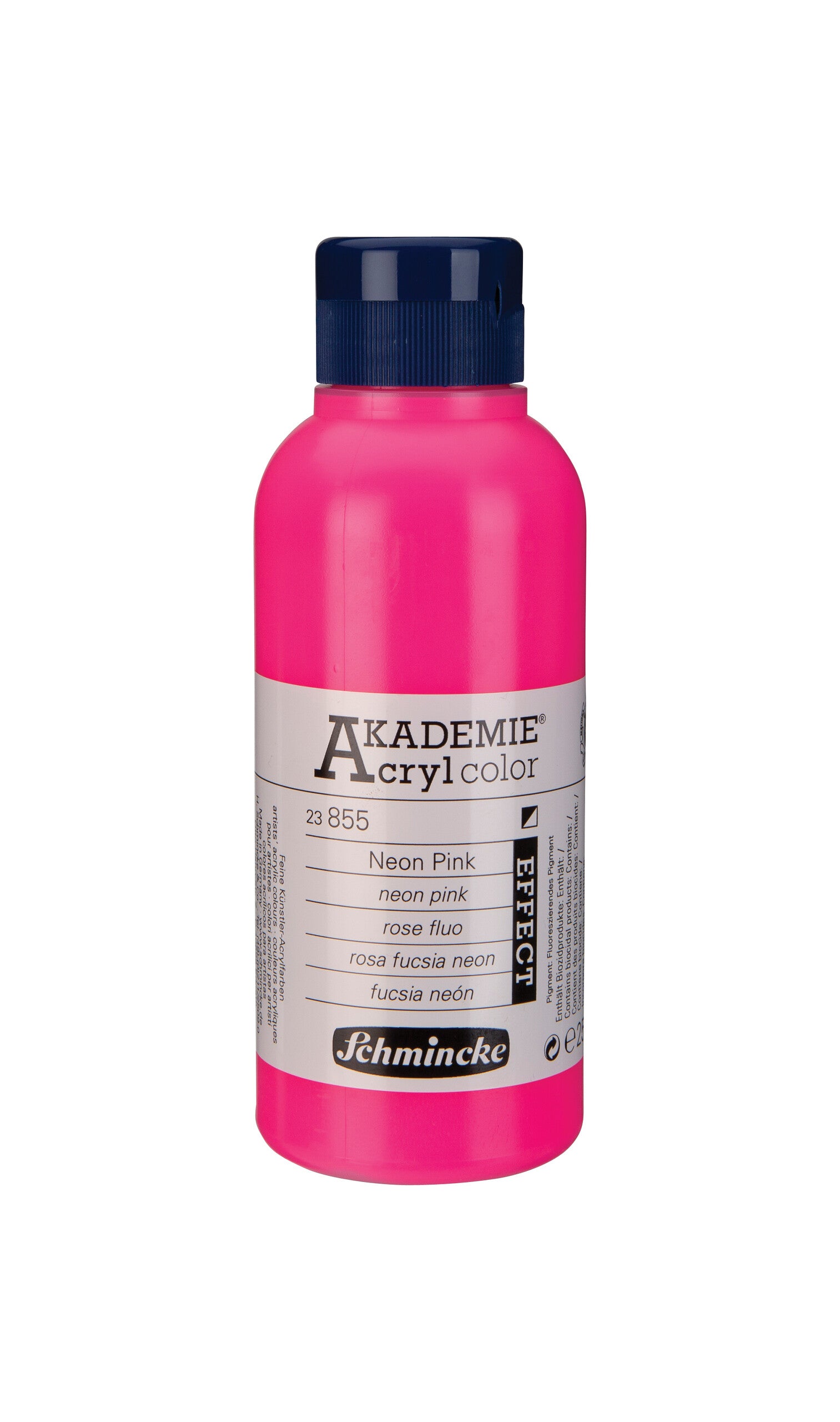 AKADEMIE Acryl color 250ml Neon Pink