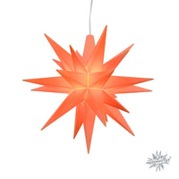 Herrnhuter Miniaturstern Sonderedition 2026 apricot ca. 8cm, Plastik, inkl. LED E5,5