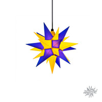 A4-ca. 40cm, Kunststoff blau/gelb Oberlausitz Edition