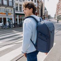 Street FLX Rucksack (30–35 L) Navy – Der erweiterbare Allrounder