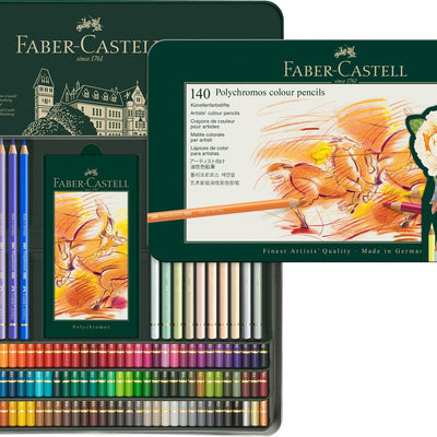 Faber-Castell Polychromos 140 Stifte im Metalletui
