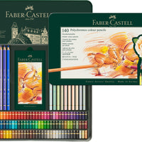 Faber-Castell Polychromos 140 Stifte im Metalletui - Produktansicht bei Farbe und mehr
