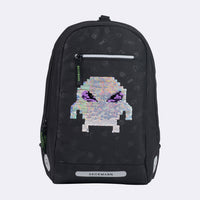 Beckmann Classic Maxi Schulranzen 6-teiliges Set, Pixel