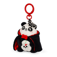 Legami Panda-Plüsch-Schlüsselanhänger "Bam-Boo!" Halloween - Tiny Super Soft! - Detailansicht