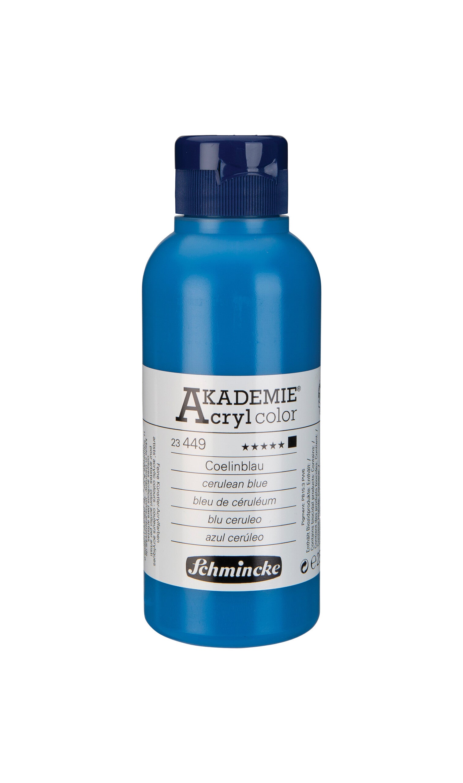 AKADEMIE Acryl color 250ml Coelinblau