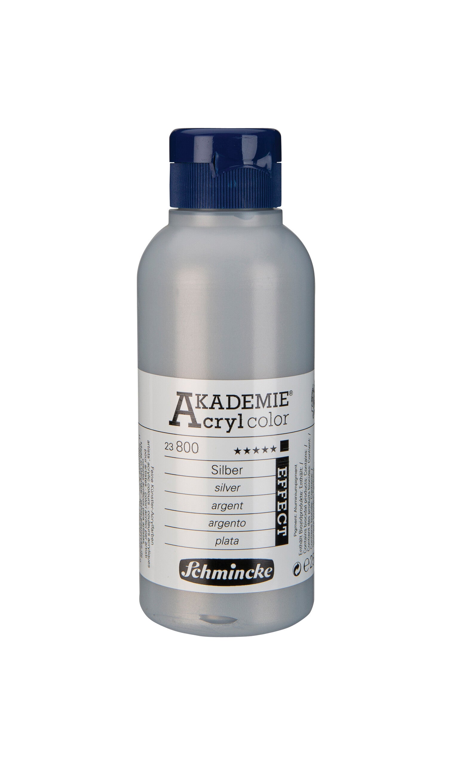 AKADEMIE Acryl color 250ml Silber