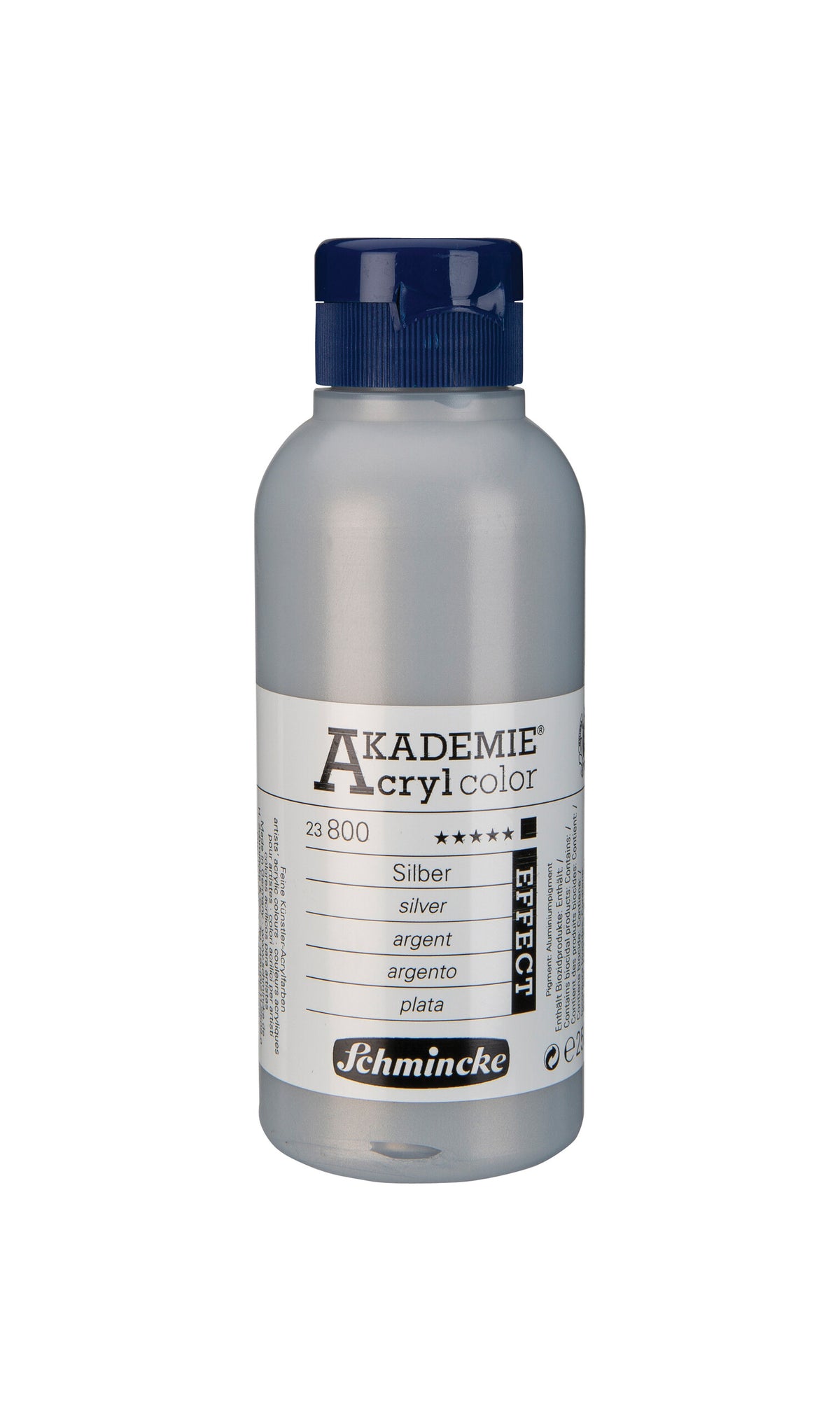 AKADEMIE Acryl color 250ml Silber