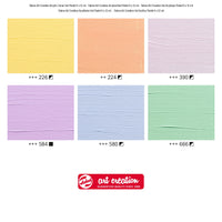 TAC ACRYL SET 6X12ML PASTEL