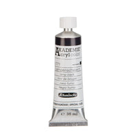 Schmincke AKADEMIE Acryl 35ml Lampenschwarz - Produktansicht bei Farbe und mehr
