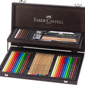 Faber-Castell Art & Graphic Compendium – 53-teiliger Holzkoffer