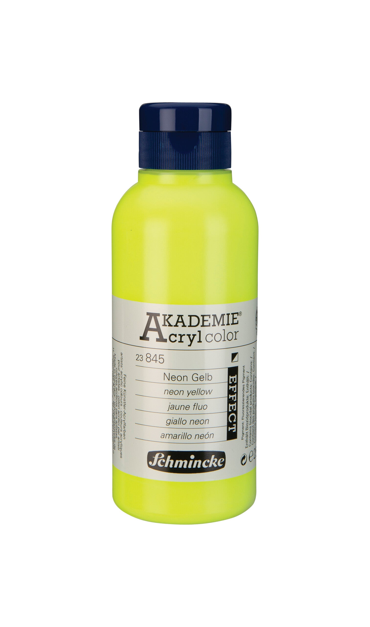 AKADEMIE Acryl color 250ml Neon Gelb