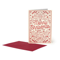 Karte Legami Weihnachten Merry X-Mas