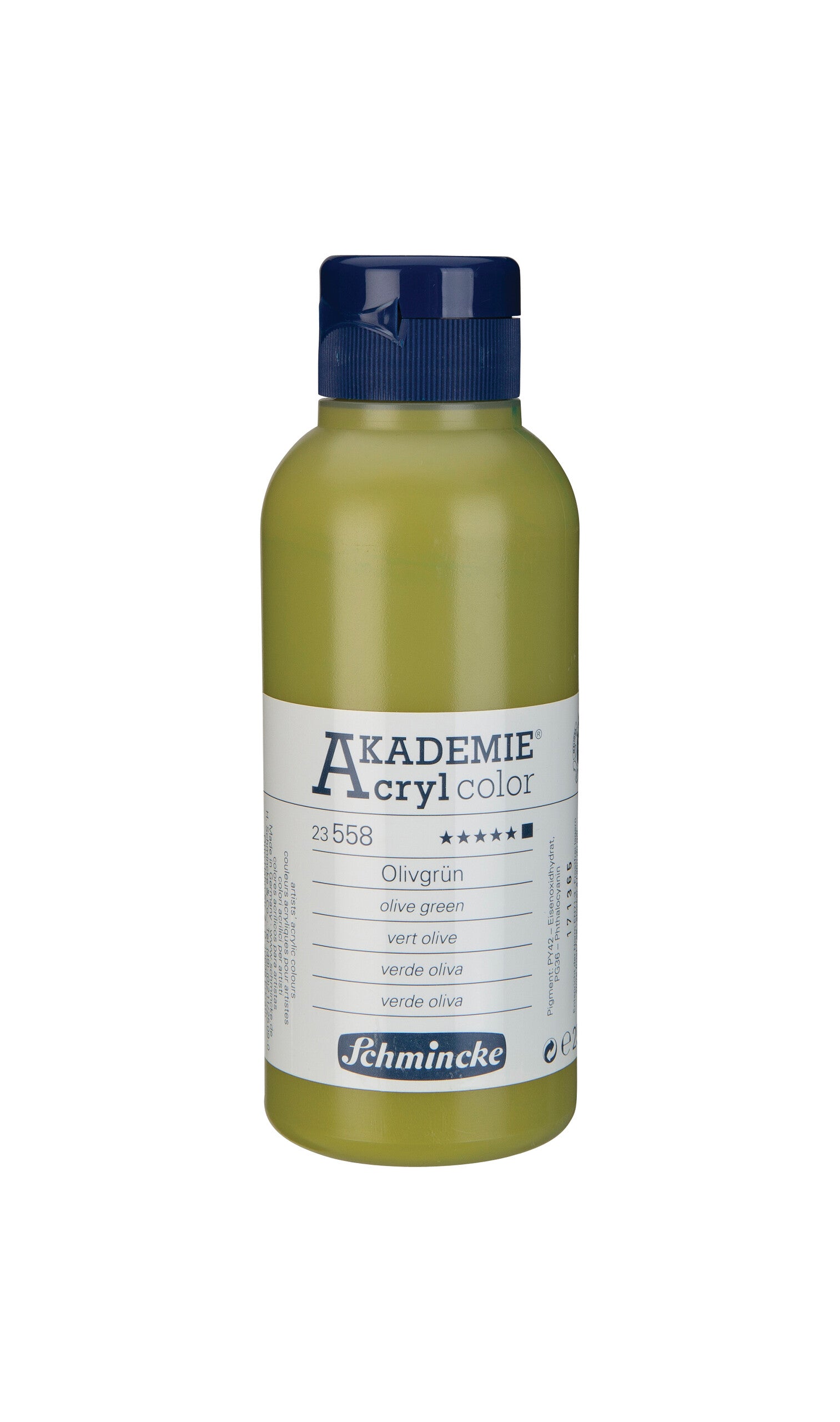 AKADEMIE Acryl color 250ml Olivgrün
