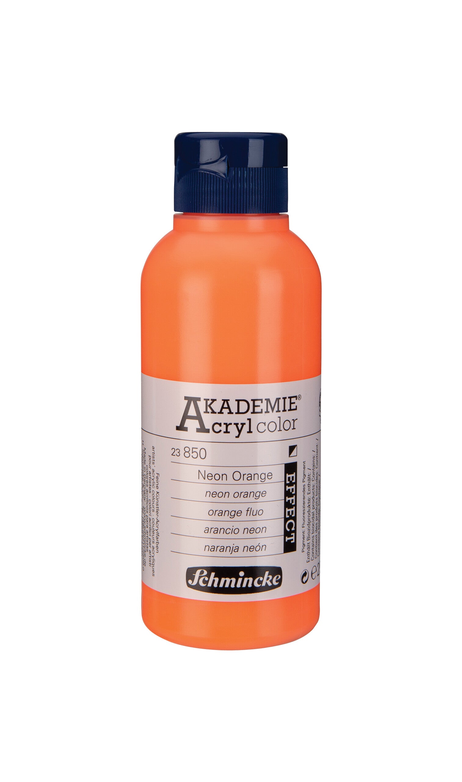 AKADEMIE Acryl color 250ml Neon Orange