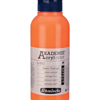 AKADEMIE Acryl color 250ml Neon Orange - Schmincke AKADEMIE Acryl color 250ml
