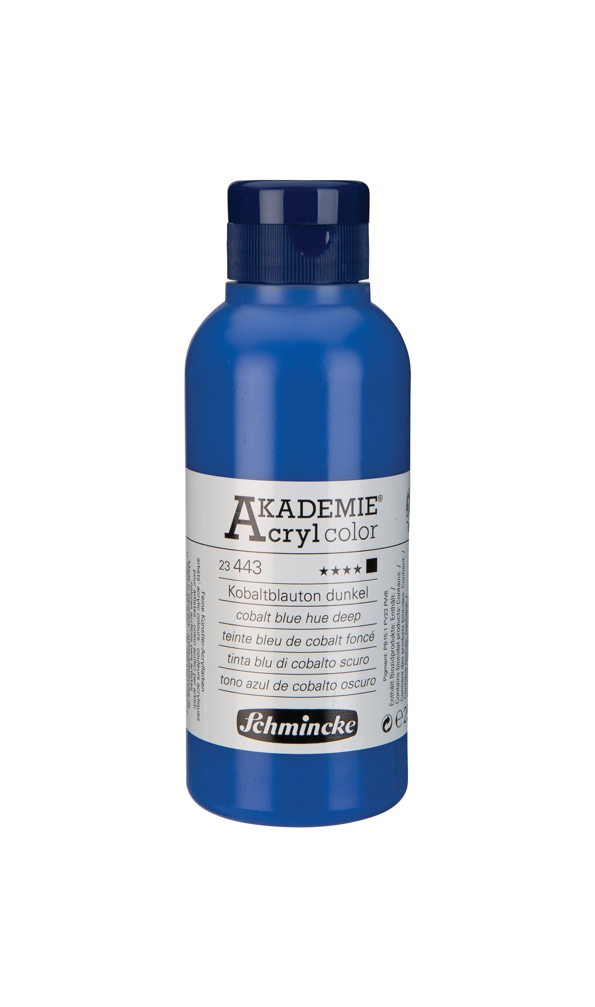 AKADEMIE Acryl color 250ml Kobaltblauton dunkel