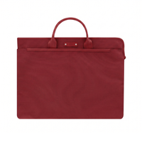 Tasche filofax Microfiber portfolio tote red – Elegante Business- und Laptoptasche - Produktansicht bei Farbe und mehr