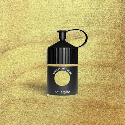 Aquarylic Color 120 ml Acrylfarbe Perlglanz Gold