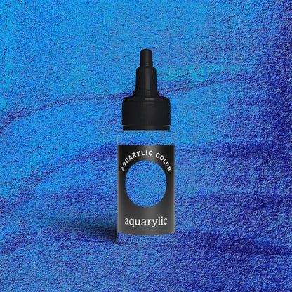 Aquarylic Color 30 ml Acrylfarbe Perlglanz Blau