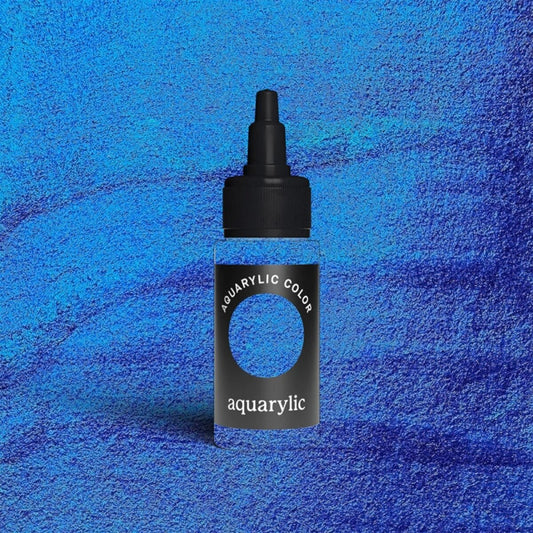 Aquarylic Color 30 ml Acrylfarbe Perlglanz Blau