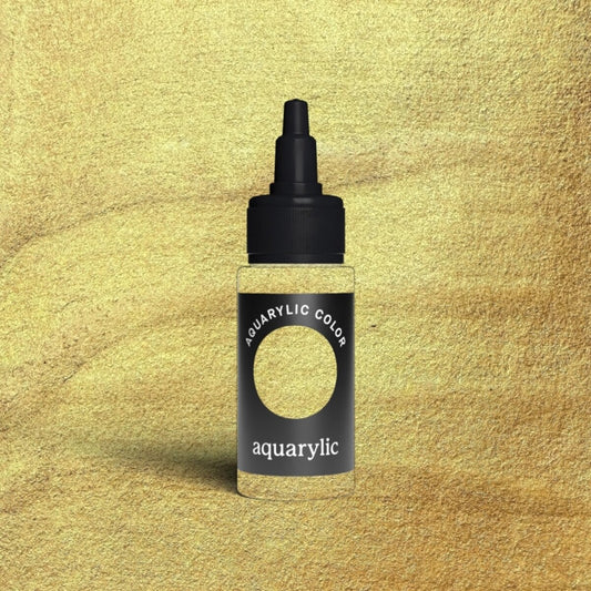 Aquarylic Color 30 ml Acrylfarbe Perlglanz Gold
