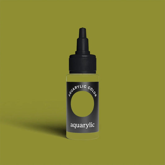 Aquarylic Color 30 ml Acrylfarbe Olivgrün