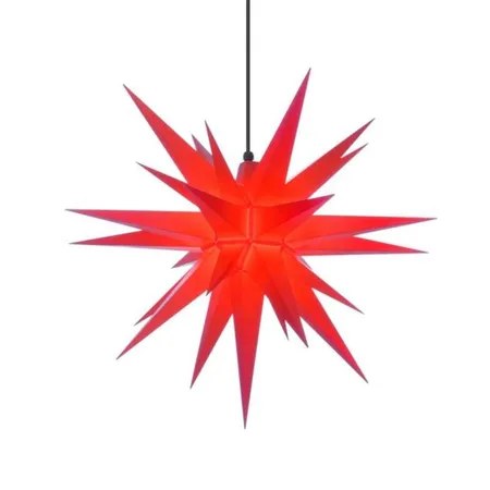 Herrnhuter Stern A7 rot, ca. 68cm, Plastik