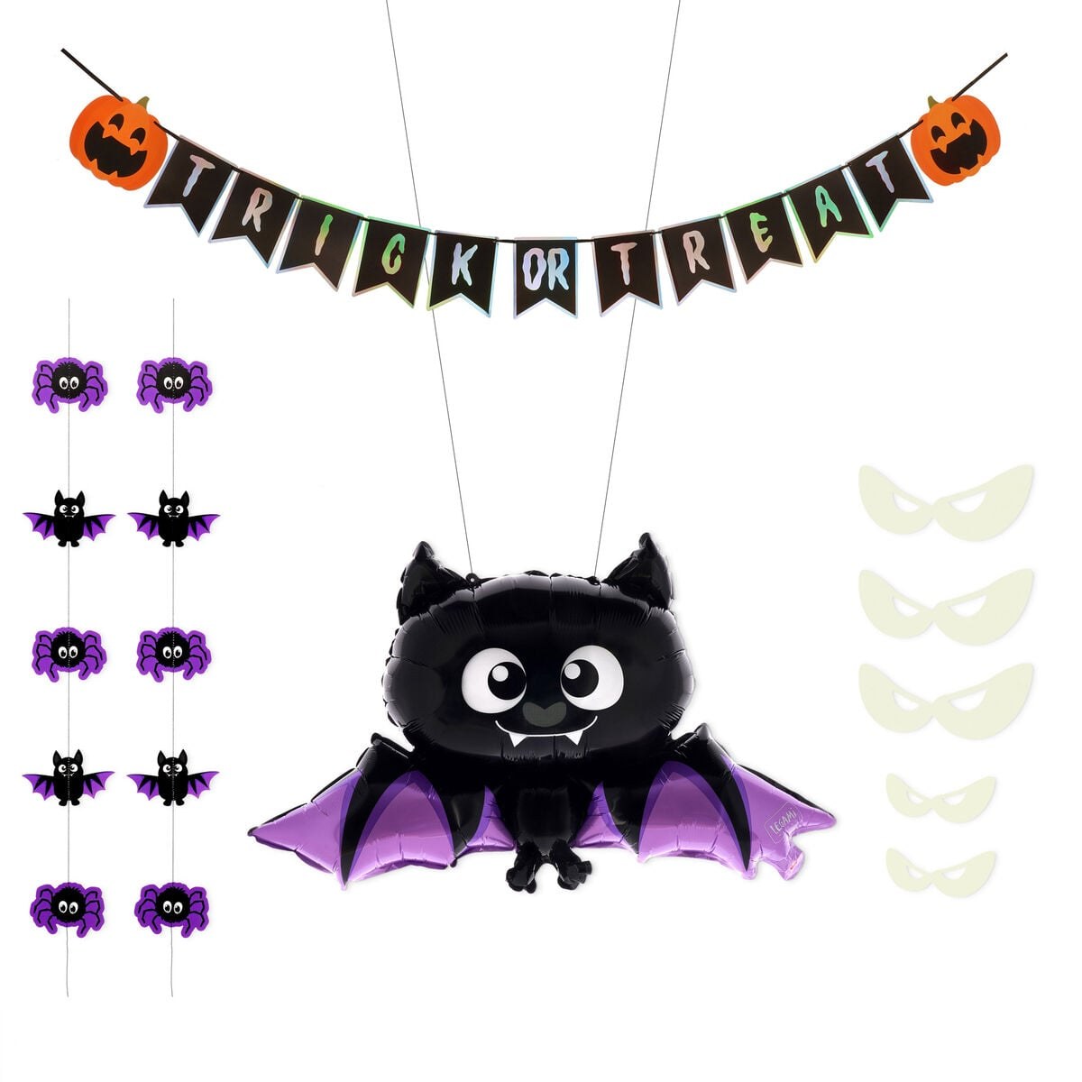 Halloween-Deko-Set für die Tür - Trick Or Treat