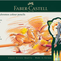 Faber-Castell Polychromos 140 Stifte im Metalletui - Detailansicht