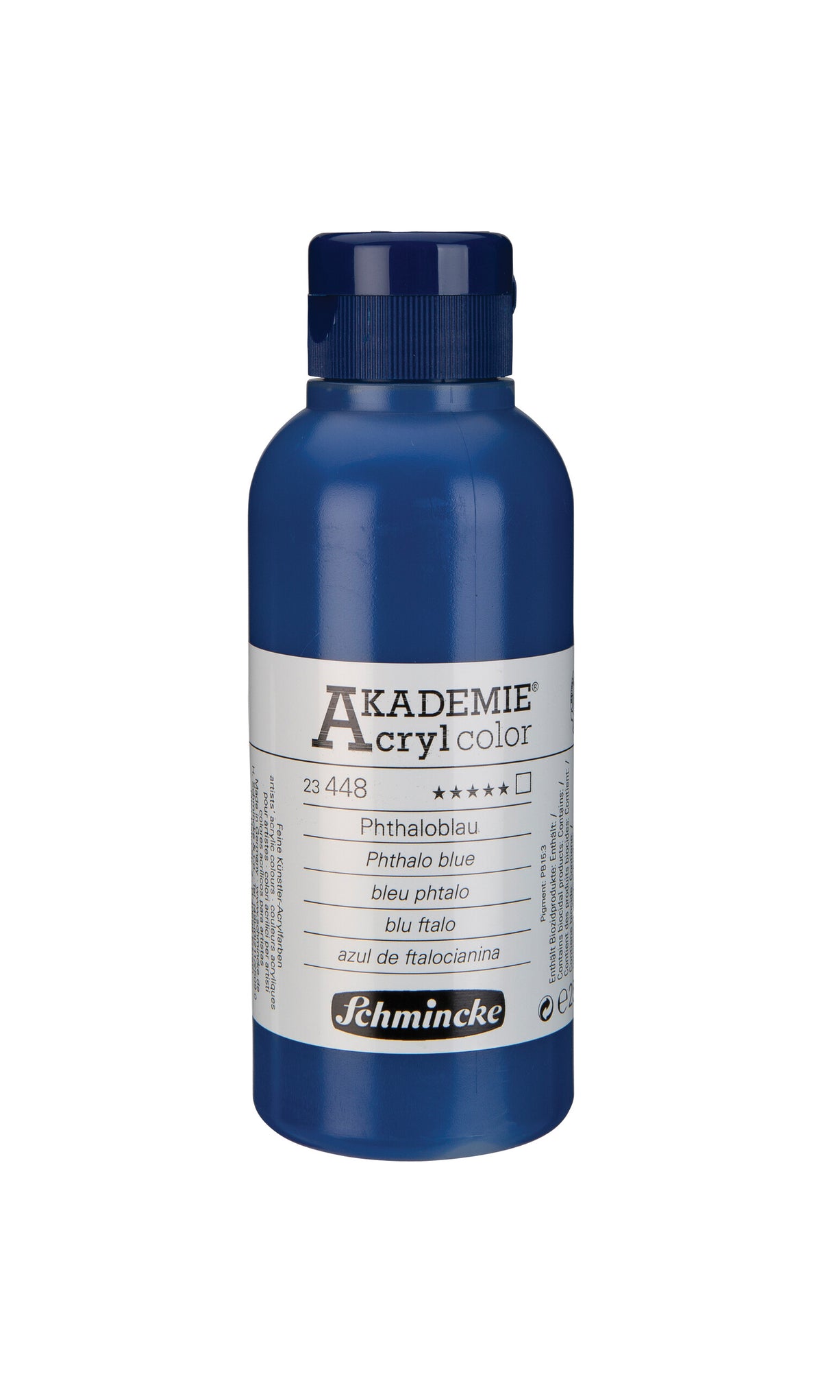 AKADEMIE Acryl color 250ml Phthaloblau