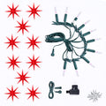 Sternenkette A1s rot LED für den Innen- und Außengebrauch