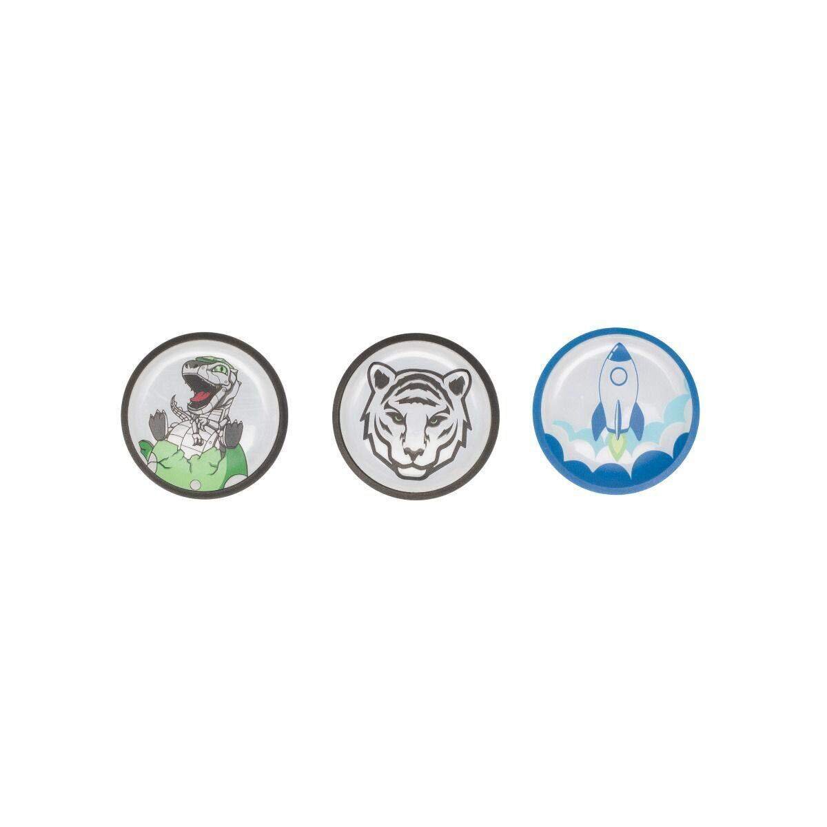 Button Pack Reflective Jungen