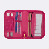 Beckmann Federmappe mit Inhalt, Cherry